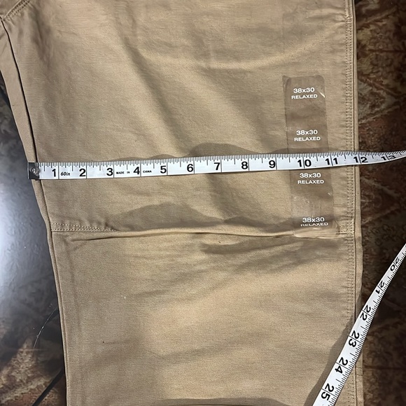 New Eddie Bauer size 38/30 Relaxed Fit Canvas Pants - Picture 11 of 11